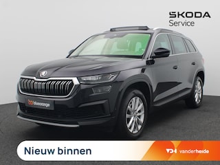 Skoda Kodiaq 1.5 TSI Business Edition Plus 150PK DSG Panoramadak, Verwarmbare stoelen vóór en achter, Memorystoel, Keyless, Elektr. Achterklep, 18'' Velgen, Virtual Cockpit, Achteruitrijcamera