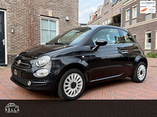 Fiat 500 1.2 Lounge | RIJKLAARPRIJS | Black on Black | Apple CarPlay | Navigatie | Weinig Kilometers