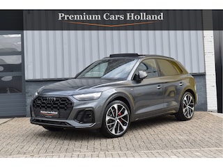Audi Q5 50 TFSI e S-Line 299 Pk Competition Pano Lucht Carbon Keyless Trekhaak Oled Matrix 21 Inch