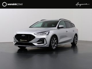 Ford Focus Wagon 1.0 EcoBoost Hybrid ST Line X | Adaptieve Cruise Control | Afn. Trekhaak | Winterpakket | HUD | Elektr. Achterklep |