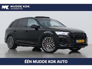 Audi Q7 60 TFSI e quattro Pro Line S Competition | FACELIFT | Schuifdak | B&O | 4-wiel Besturing | Trekhaak | 22 Inch | Laser LED