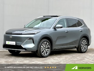 Geely Starray 1.5 Max+ / 29,8 kWh / 136km WLTP / max 1055km Actieradius / PHEV / Plug-in / Fabrieksgarantie tot 07-2034 / Stoelverwarming voor en achter / Stoelmassage / Schuif-kantel dak / Stoelventilatie / Stuurverwarming / Elektrisch verstelbare stoelen / Elektrische achterklep / Adaptieve cruise control / Apple Carplay/Android Auto / Navigatie /