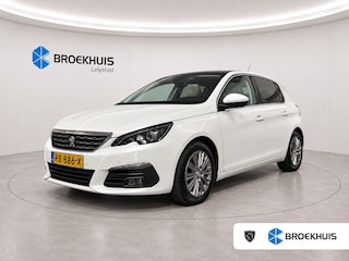 Peugeot 308 1.2 PURETECH 130PK 5-DRS ALLURE AUTOMAAT / NAVI / LEDER / CLIMA / FULL-LED / PDC / PARELMOER / PANO. DAK / 16" LMV / TREKHAAK  !!