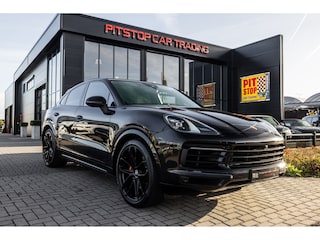 Porsche Cayenne 3.0 E-Hybrid, Pano, Trekhaak, PASM, Chrono, All Black!