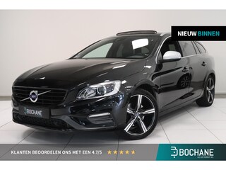Volvo V60 2.0 T4 R-Design | Camera | Schuif/kanteldak | Leder | Navigatie | Trekhaak | Cruise | Stoelverwarming |