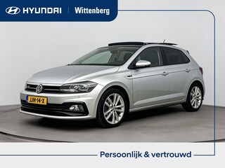 Volkswagen Polo 1.0 TSI HIGHLINE BUSINESS R | SUMMERDEAL! | UNIEK! | OPEN DAK | CLIMA | CRUISE ADAPT. | PDC VOOR & ACHTER | NAVI | 17'' LM VELGEN | STOELVERWARMING |