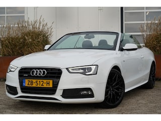 Audi A5 Cabriolet 2.0 TFSI quattro 3x S-line | Audio-navigatie full map | Bang & Olufsen | Elektrisch bedienbare kap | Lichtmetalen velgen 19" | Parkeersensor voor en achter | Voorstoelen verwarmd | Zeer nette auto!