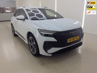 Audi Q4 40 S edition 77 kWh SOH 95%+511KM+Warmte-pomp+Luxe-Volleder+Comf-Dynamic-int-Keyless-trekhaak-Pakket=30-12-2021