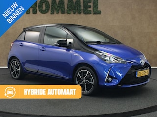 Toyota Yaris 1.5 Hybrid Bi-Tone - ORIGINEEL NEDERLANDSE AUTO - AFKOMSTIG VAN 1E EIGENAAR - CLIMATE CONTROL - BOTS EN LIJNWAARSCHUWING - CAMERA - CRUISE CONTROL - REGENSENSOR - ARMSTEUN VOOR - BLUETOOTH - LICHT METALEN VELGEN