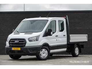 Ford Transit Open Laadbak | L2 | Dubbele Cabine | 2.0Tdci 130Pk | Trend 350 | 7-Persoons