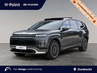 Hyundai Ioniq 9 Lounge AWD+ 7p. 110.3 kWh 428pk | 7-PERSOONS | SCHUIF/KANTELDAK | ULTRAVIOLET CLEANING | 2.500KG TREKGEWICHT (GEREMD)