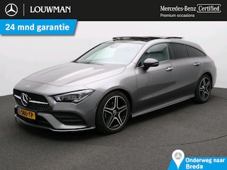 Mercedes-Benz CLA Shooting Brake 180 Business Solution AMG AMG Line | Night Pakket | Panorama Schuif-Kanteldak | Parkeerpakket met achteruitrijcamera | Sfeerverlichting | Stoelverwarming. Inclusief 24 maanden Mercedes-Benz Certified garantie voor Europa.