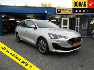Ford Focus Wagon 1.0 EcoBoost Hybrid 125pk Titanium X Nav Ecc 17"Lmv Privacyglas Camera Pdc Rijklaarprijs
