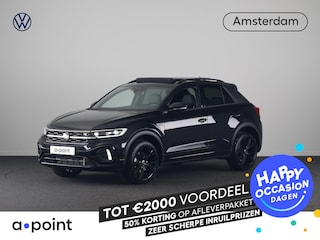Volkswagen T-Roc 1.5 TSI R-Line 150 pk Automaat (DSG) | Navigatie via App | Panoramadak | Parkeersensoren (Park assist) | Achteruitrijcamera | Keyless | Black Style pakket | R-Line |