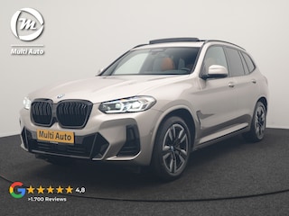 BMW X3 iX3 Sport 80 kWh 286pk Dealer O.H | Panodak | Adaptive Cruise | Camera | Lederen Sportstoelen Memory & Verwarmd | Sfeerverlichting | Blis | Apple Carplay | Navigatie | DAB | 19"L.M