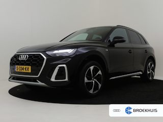Audi Q5 55 TFSI e S edition Competition l S-Line in & Ext. l Elektr. Stoel l Stoelverwarming l Camera l Adapt. Cr Control l Leder/Alcantara l Elekt. Klep l