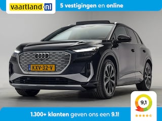 Audi Q4 40 S Line 77 kWh 3-fase [ Panorama LED Virtual Sportstoelen ]