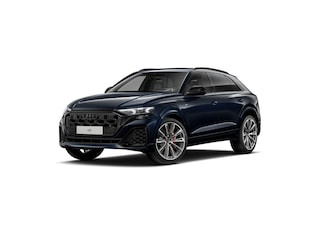 Audi Q8 55 TFSI e quattro Pro Line S | Trekhaak | Panoramadak | Ambient Light-pakket | Nachtzicht | Leder | B&O 3D | Achterasbesturing | Luchtvering | 360 Camera | Laser LED
