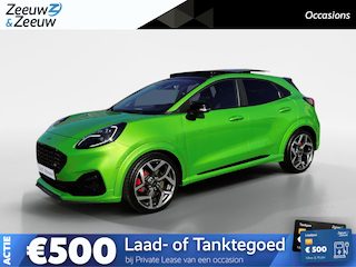 Ford Puma 1.5 EcoBoost ST-X | Dealer onderhouden | 200 pk | Pano dak | Launch control | Parkeersensoren voor en achter | Achteruitrijcamera | Winter pack | BLIS | 19" lichtmetalen velgen | Apple carplay & Android auto | Cruise control | Privacy glas | Bovag garantie |