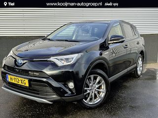 Toyota RAV4 2.5 Hybrid AWD Executive Trekhaak, Navigatie, Lederen bekleding, Dodehoekdetectie, 360" Camera, Dealeronderhouden, Stoel- & Stuurwiel verwarmd,