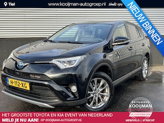 Toyota RAV4 2.5 Hybrid AWD Executive Trekhaak, Navigatie, Lederen bekleding, Dodehoekdetectie, 360" Camera, Dealeronderhouden, Stoel- & Stuurwiel verwarmd,