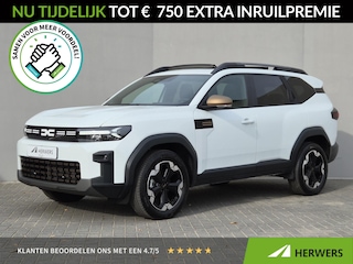 Dacia Bigster 1.8 Hybrid 155 Extreme / Fabrieksgarantie tot 03-2029<100.000 km / Glazen schuif- en kanteldak / elektrisch achterklep / Stuur- Stoel & Voorruitverwarming / Apple Carplay Android Auto / Achteruitrijcamera / Adaptief cruise control /