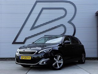 Peugeot 308 1.2 PureTech Blue Lease Premium Pano|Clima|Cruise|Trekhaak|PDC|Elek ramen|Lm velgen|D-riem vv in 2024|APK tot 09-2027