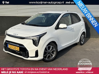 Kia Picanto 1.0 DPI ExecutiveLine 1e eign. Stoel- & Stuurwiel verwarmd, Smart Key, Privacy glass, LMV, Navigatie, Achteruitrijcamera, Parkeersensoren