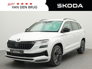 Skoda Karoq 1.5 TSI 150 pk DSG ACT Sportline Business | Trekhaak | 360 Camera | ACC | Stoel + Stuurverwarming | Led Matrix | Navigatie | Voorruit Verwarming | Elektrische Klep |