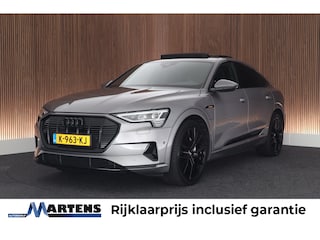 Audi E-tron 55 408pk quattro Business edition Plus 95 kWh SOH 92% Panoramadak Luchtvering Camera Memory Navigatie