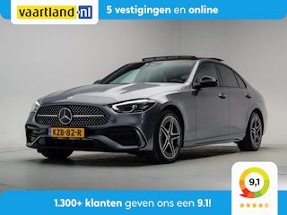 Mercedes-Benz C-klasse 300 e AMG Night [ Soh 93,9% | Panorama Sfeerlicht Leder Trekhaak (1800kg!) ]
