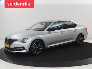 Skoda Superb 1.5 TSI ACT Sportline Business | Leder/Alcantara | Adaptive cruise | Stuur/stoel verwarming | Memory | Virtual Dashboard | Camera | Park assist | Navigatie | Carplay |