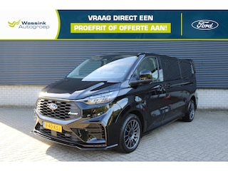 Ford Transit Custom 320 2.0 TDCI L2H1 MS-RT Dubbele Cabine AWD Bomvolle uitvoering I Navigatie I Trekhaak I Dubbele schuifdeuren