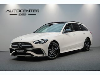 Mercedes-Benz C-klasse Estate 300 e AMG ✅ PANO ✅ NIGHT ✅ KEYLESS ✅ CAMERA ✅ BTW