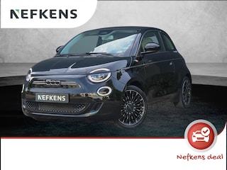 Fiat 500 La Prima 42kWh | ACCU 93% | 1ste eigenaar | Elektrisch schuifdak | Camera | LEER | Stoelverwarming