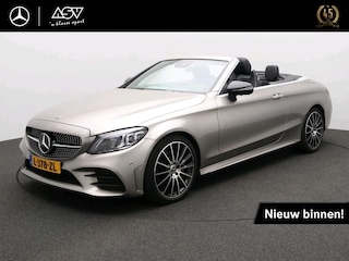 Mercedes-Benz Cabrio 180 Premium Plus Pack | Memory Seats | 360° Camera | Burmester Sound System | Airscarf & Aircap | DAB+ Radio | Sfeerverlichting | Klasse 3 alarm | Verwarmd Stuurwiel | 19" Multispaaks AMG Velgen | Smartphone Integratie