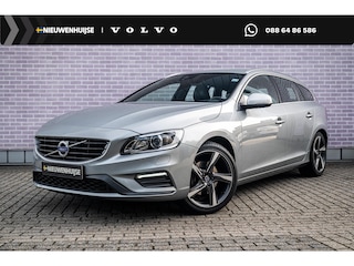 Volvo V60 2.0 T3 Nordic+ Sport | R-Design Exterieur | Trekhaak | Parkeersensoren | Bi-Xenon Adaptief | Lichtmetalen Velgen 18 inch | Sportstoelen | Stoelverwarming | Climate Control | Cruise Control | High Performance Audio | Bluetooth | Navigatie