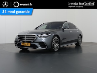 Mercedes-Benz S-klasse 580 e Lang AMG Line | Luchtvering | Burmester | Panoramadak | Laser led koplampen | Stoelventilatie |