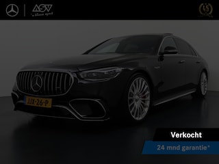 Mercedes-Benz S-klasse AMG 63 S E Performance | Burmester high-end 4D Surround System | Rear executive pakket | Distronic Cruise Control & Stuur Assistent | Head-Up Display met Augmented Reality | Verwarmd Stuurwiel | High-End Rear Seat Entertainment Systeem | Nappa Lederen Bekleding