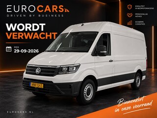 Volkswagen Crafter 35 2.0 TDI L3H3 Trendline RDW 140pk Camera PDC Achter Cruise Control Airco CarPlay Trekhaak 3000kg Bluetooth Composition Media Verwarmbare Voorruit Elek. Spiegels Elek. Ramen Centrale Vergrendeling Comfortstoel