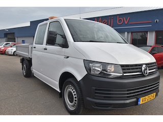 Volkswagen Transporter 2.0 TDI L2H1 DC Comfortline ,  !!! MARGE AUTO !!!!, TREKHAAK , AIRCO , CR CONTR , ZWAAILAMP BAK ,
