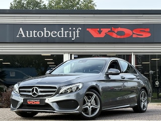 Mercedes-Benz C-klasse 160 AMG-line | NL auto | Navi | Cruise | Leder | Dealer onderhouden