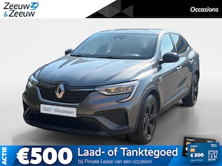 Renault Arkana 1.3 mild hybrid 160 R.S. line Apple Carplay/Android Auto , stoel en stuurverwarming , leder , lm velgen , navi , camera , cruise , tel .