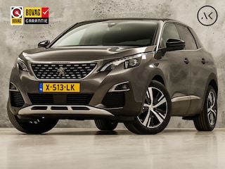 Peugeot 3008 1.2 PureTech GT-Line (APPLE CARPLAY, GROOT NAVI, 360 CAMERA, KEYLESS, SPORTSTOELEN, GETINT GLAS, LEDER, ZWART HEMEL, NIEUWSTAAT)