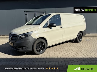 Mercedes-Benz Vito Lang 66 kWh / Navigatie / Camera / Bluetooth / Airco / Snelladen / Cruise Control / Trekhaak / Stoelverwarming