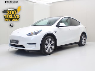 Tesla Model Y Long Range AWD 75kWh 351pk 94.5% SoH [ WIT LEDER+AMD RYZEN+AUTOPILOT+19 INCH+PREMIUM AUDIO ]