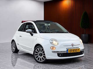 Fiat 500 1.2 Lounge Parelmoer! Automaat (CLIMATE CONTROL, AIRCO, INTERSCOPE GELUID, XENON, PARKEERSENSOREN, NL-AUTO, GOED ONDH)