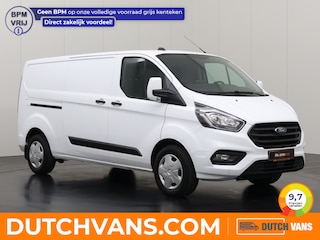 Ford Transit Custom 2.0TDCi 130PK Lang (2023) | Achterdeuren | Multimedia | Airco | Cruise | 3-Zits | Betimmering