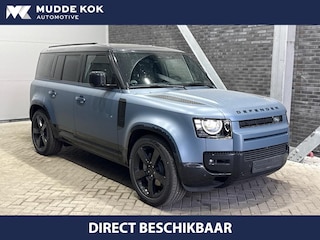 Land Rover Defender 2.0 P300e 110 X-Dynamic HSE | SATIN | Luchtvering | Panoramadak | Trekhaak | 360° Camera | Meridian Surround | Stoelventilatie | 22 Inch