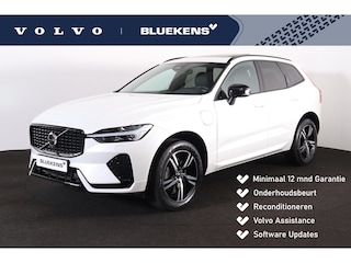 Volvo XC60 T6 Recharge AWD R-Design - Panorama/schuifdak - IntelliSafe Assist - Harman/Kardon audio - Adaptieve LED koplampen - Parkeercamera achter - Verwarmde voorstoelen, stuur & achterbank - Parkeersensoren voor & achter - Elektr. bedienb. voorstoelen met geheugen - Draadloze tel. lader - Extra getint glas - 19' LMV
